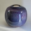 Nebula - Large Cremation Urn 3300gm (4.1) Large ceramic urn in deep purple and periwinkle blue with glossy celestial glaze