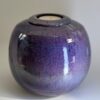 Nebula - Large Cremation Urn 3300gm (5.1) Close-up of Nebula cremation urn showing intricate purple blue cosmic glaze texture"